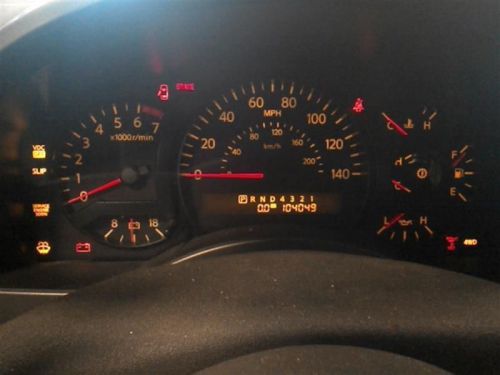 Speedometer 04 05 nissan armada mph w/big tow package #1806271