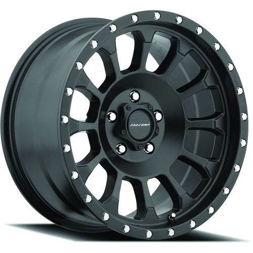17x8.5 black pro comp series 34 34 5x5 +0 wheels 285/75/17 tires