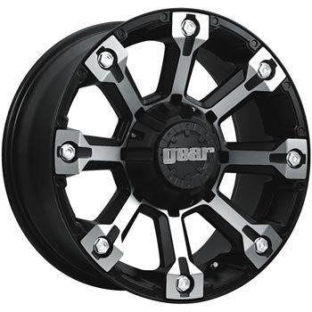 18x9 black gear alloy backcountry wheels 6x135 6x5.5 +0 toyota fj cruiser tundra