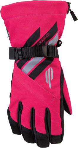 Arctiva snow snowmobile women&#039;s 2017 sky gloves (pink) l (large)