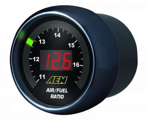Aem digital wideband air fuel ratio gauge 30-4110 w/ uego bosch 4.9 lsu sensor
