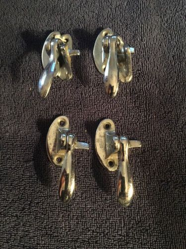 Stainless steel boat latches 2 complete. 2 upper latch only