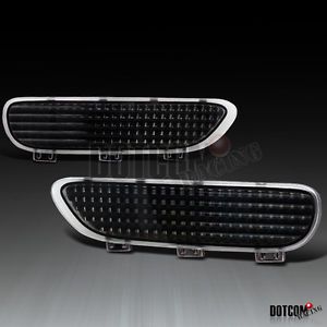 99-06 bmw e46  coupe/ 01-06 m3 bumper reflector lights black