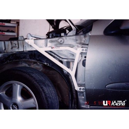 Ultra racing 3 points for nissan sentra n14 / b14 fender bars / fender brace