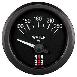 Stack gauges 3208 water temperature gauge 2-1/16&#034; diameter 100-250