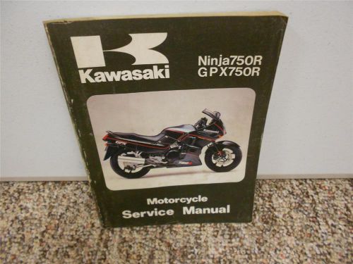 Manual kawasaki ninja 750 r, gpx 750 r motorcycle service manual c6