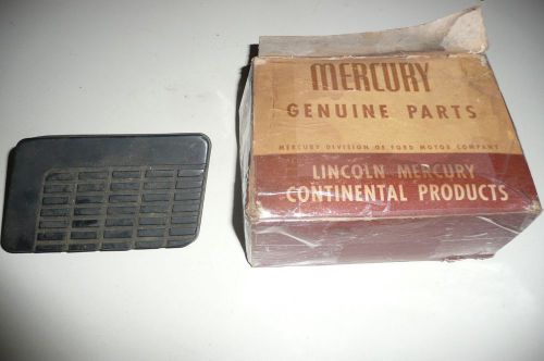 57-58 mercury brake pedal nos 1957 1958 merc w/at monterey montclair park lane