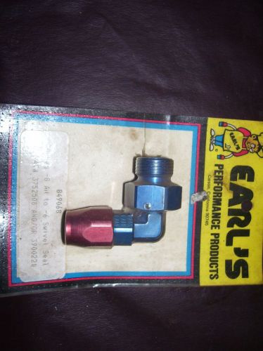Earl&#039;s 849068 #8 an hose end to #6 swivel seal
