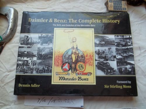 Dialmer &amp; benz the complete history dennis alder sir stirling moss