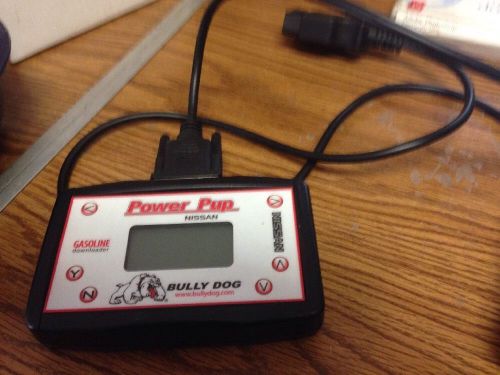 Bully dog power pup nissan gasoline downloader in good condition god bless!