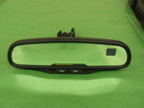 Chevrolet gmc - dual display compass temperature rearview mirror oem