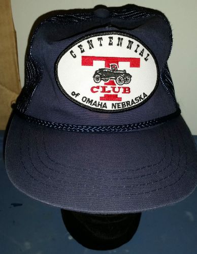 Vintage centennial model t car club omaha hat