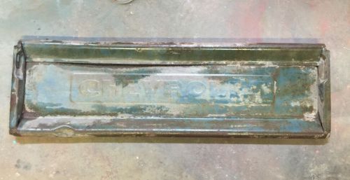 Vintage chevrolet 1949&#039;s-50&#039; tailgate. great patina. rat rod table bench project