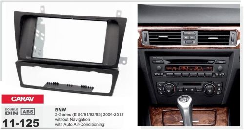 Carav 11-125 2-din car radio dash kit panel for bmw 3 (e90/91/e92/e93) 2004-2012