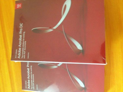 New adobe acrobat pro dc 2015 release for windows - sealed box