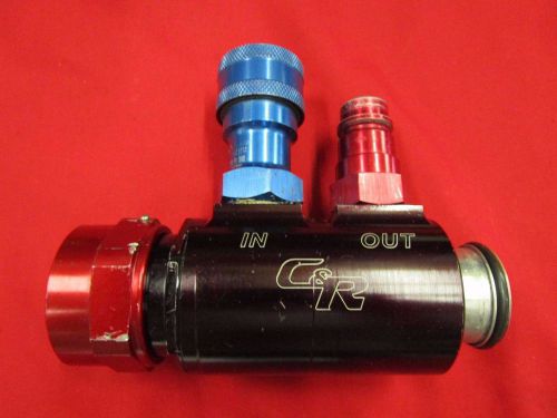 C&amp;r  #24 circulatory valve with aeroquip quick connects,radiator