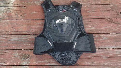 Speed and strength unisex armored motorcycle riding vest lunatic fringe 2xl-3xl
