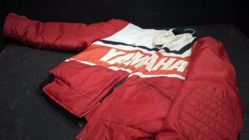 Used choko designs snowmobile jacket yamaha riding vintage winter coat large l