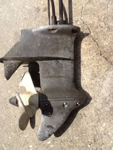 1956 15 hp johnson outboard lower unit
