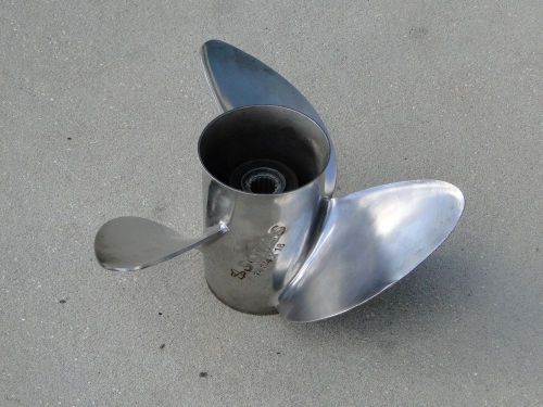 135-300 hp mercury v6 outboard solas stainless steel propeller 14.75 x 18