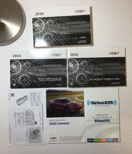 2016 chevrolet camaro owners manual. free priority same day shipping!! #0714
