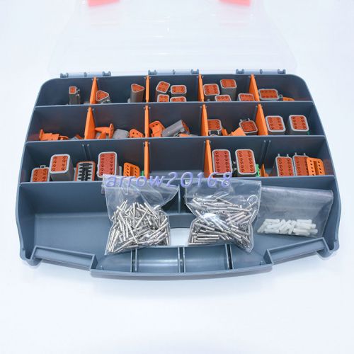 324pcs deutsch dt with out crimping tool automotive connector kit case dt06/dt04