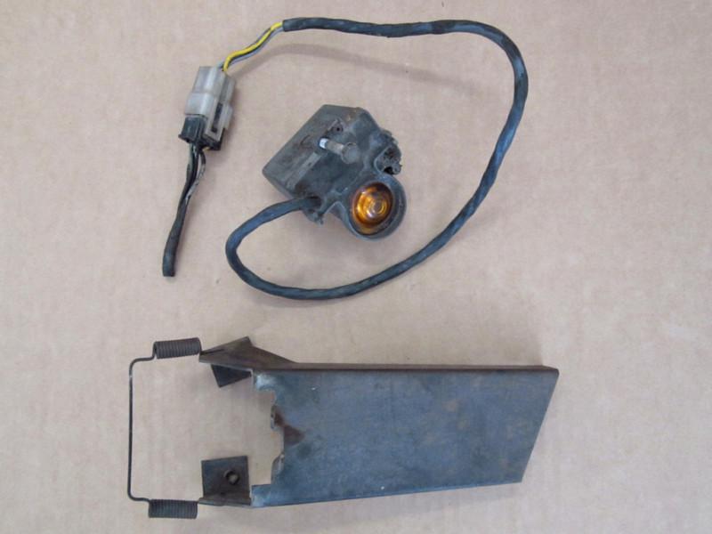 Auto-dimming headlight sensor & bracket, used, 1970 cadillac eldorado