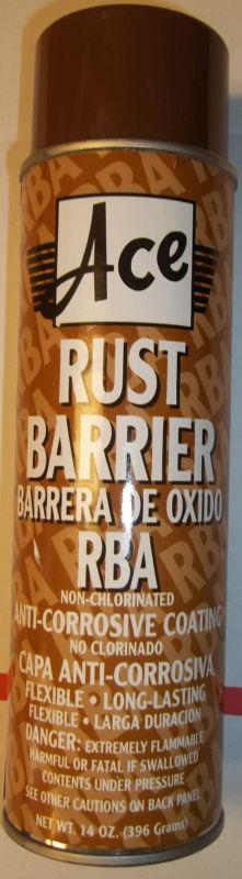 New ace rust barrier 14 oz non-chlorinated anti-corrosive coating 