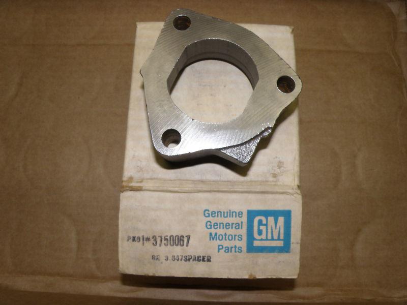 Nos gm 2" exhaust spacer part#3750067 *fits corvette 1958-61 with fuel injection