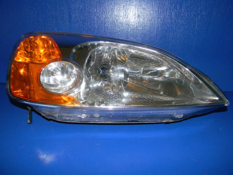01 02 03 honda civic coupe halogen head light oem right sold with warranty  z115