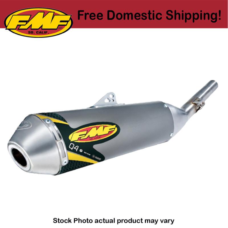 Fmf exhaust q4 aluminum/stainless steel muffler 1997-2013 suzuki dr650se