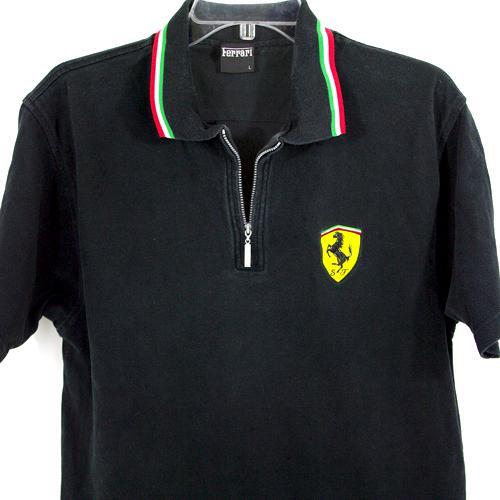 Ferrari vintage knit golf shirt - #76