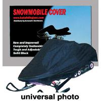 Katahdin universal snowmobile cover black
