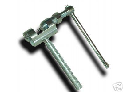 Motorcycle chain tool breaker cutter w/spare pin
