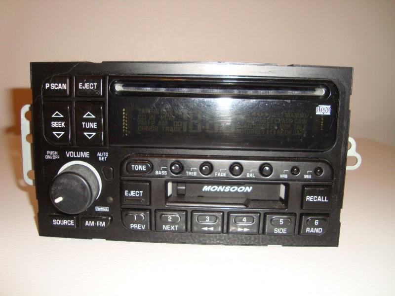 99-03 regal cd cassette player monsoon radio oem