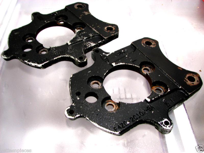 Ford oem 8.8 brake caliper mounting plate brackets set, mustang cobra 94-04 efi