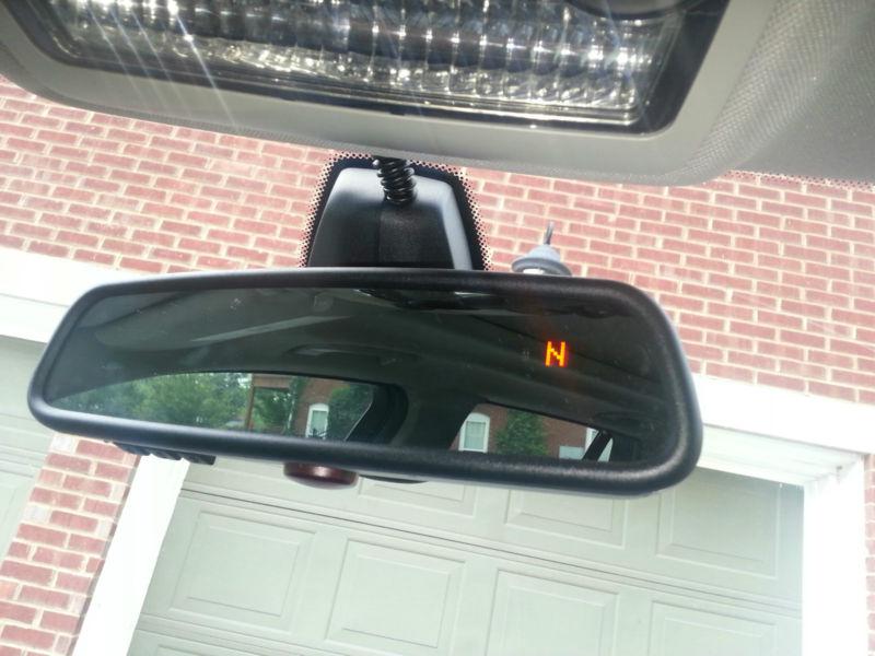 Bmw autodim homelink rear view mirror compass e90 e92 328i 335i garage opener m3