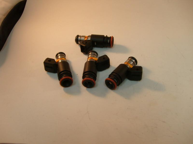 Vw 1999-02 jetta, golf vr6 2.8l set of 6 plug & play 440cc fuel injectors