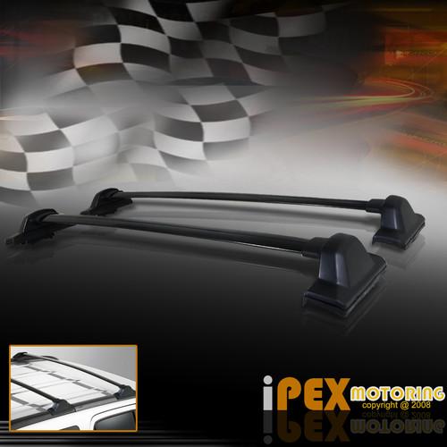 2007-2011 honda crv aluminum roof top black rack sport cross bars mounting kit