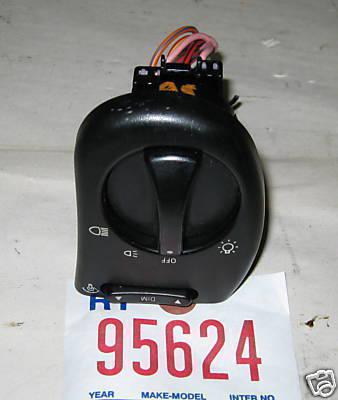 Mercury 95 villager headlight/headlamp switch blk 1995