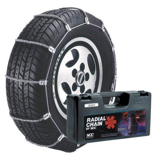Snow chain sc1018 radial chain cable traction tire chain - set of 2 new