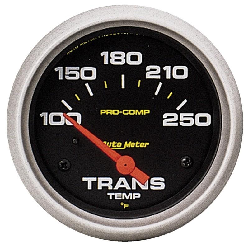 Auto meter 5457 pro-comp; electric transmission temperature gauge