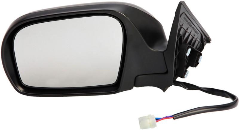 Side view mirror lh w/glass textured cover platinum# 1272209