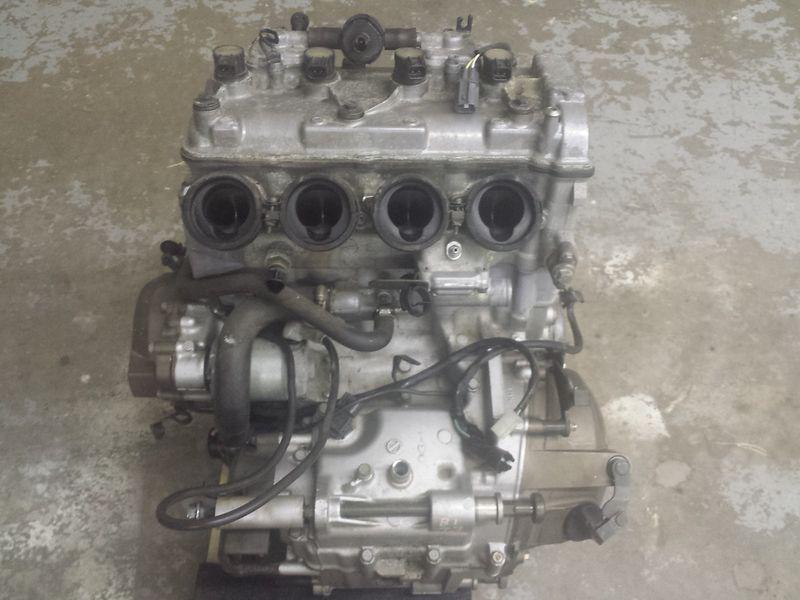 2005 kawasaki zx6r complete engine motor with starter. 05 06 zx636 video 