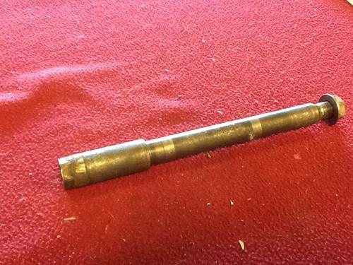 Honda front axle bolt & nut oem used off 2001 cr500 cr 500 cr500r fits 89-01
