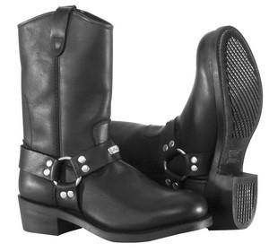 River road ranger harness leather boots black us 10.5