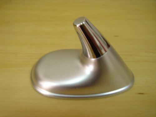 Car roof decorative antenna chrome top silver base cool