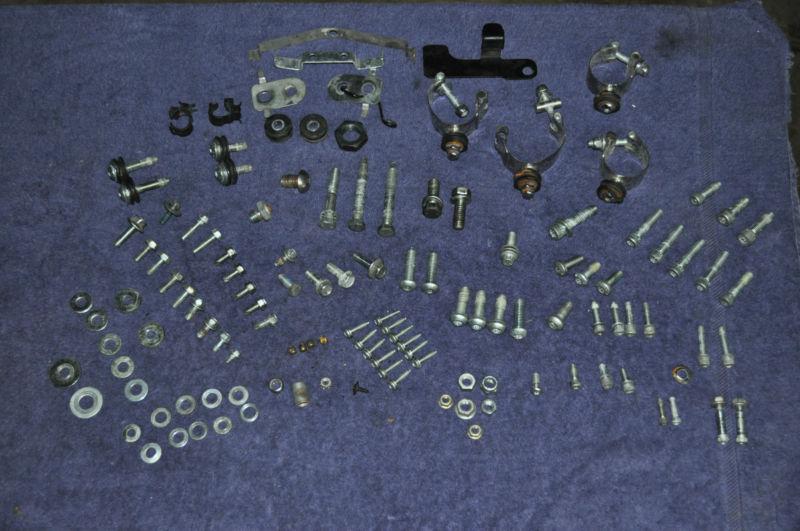 2003 harley hd softail flstc *  tear down hardware nuts bolts washers and more 