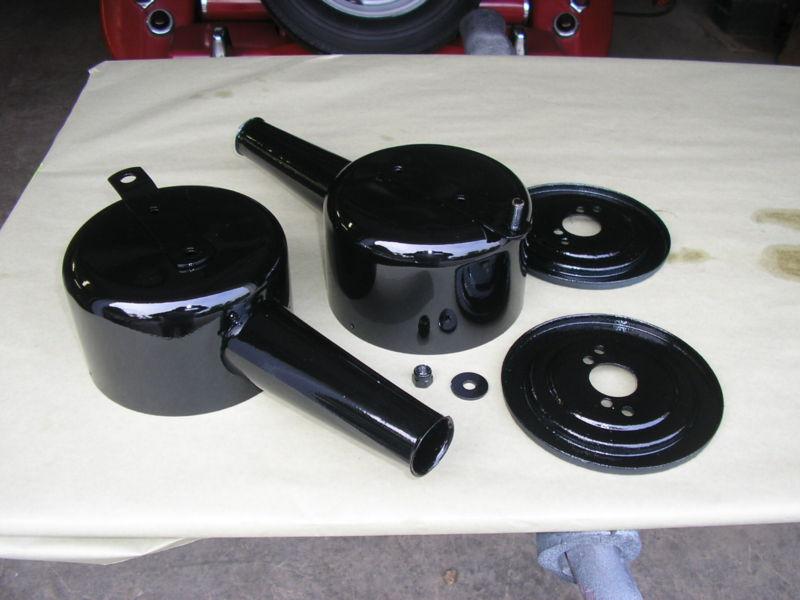  mg midget sprite 1962 -1974 air cleaner pair nice for twin su carburator