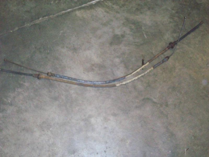 1970-1973  plymouth duster demon 8 3/4  rear e-brake cables free shipping